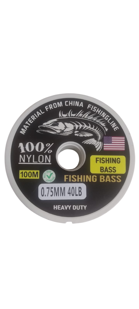 Nylon De Pesca Multicolor 100m De 40LB 0